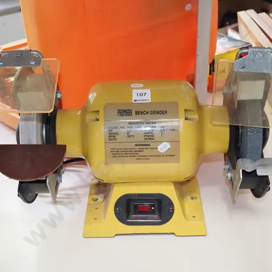 Promark bench grinder
