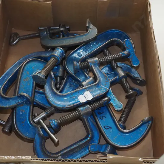 box; G clamps