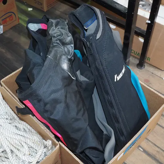 wetsuit, old dry suit
