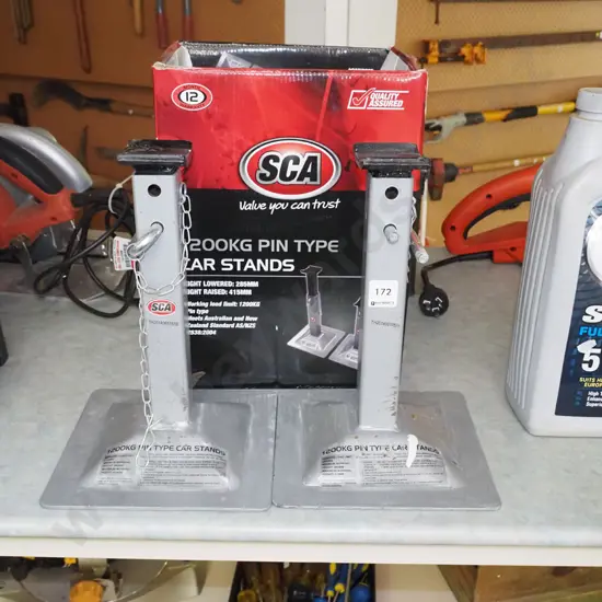 pair of SCA axle stands