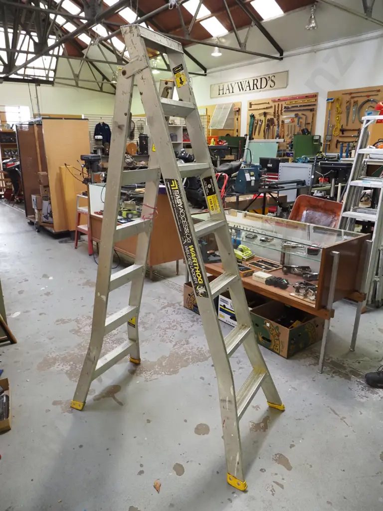 6 step aluminium ladder Image 1++
