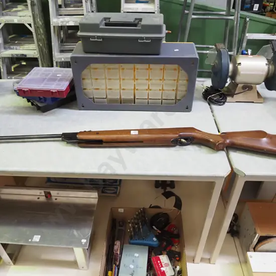 Webley Patriot air rifle - back missing site