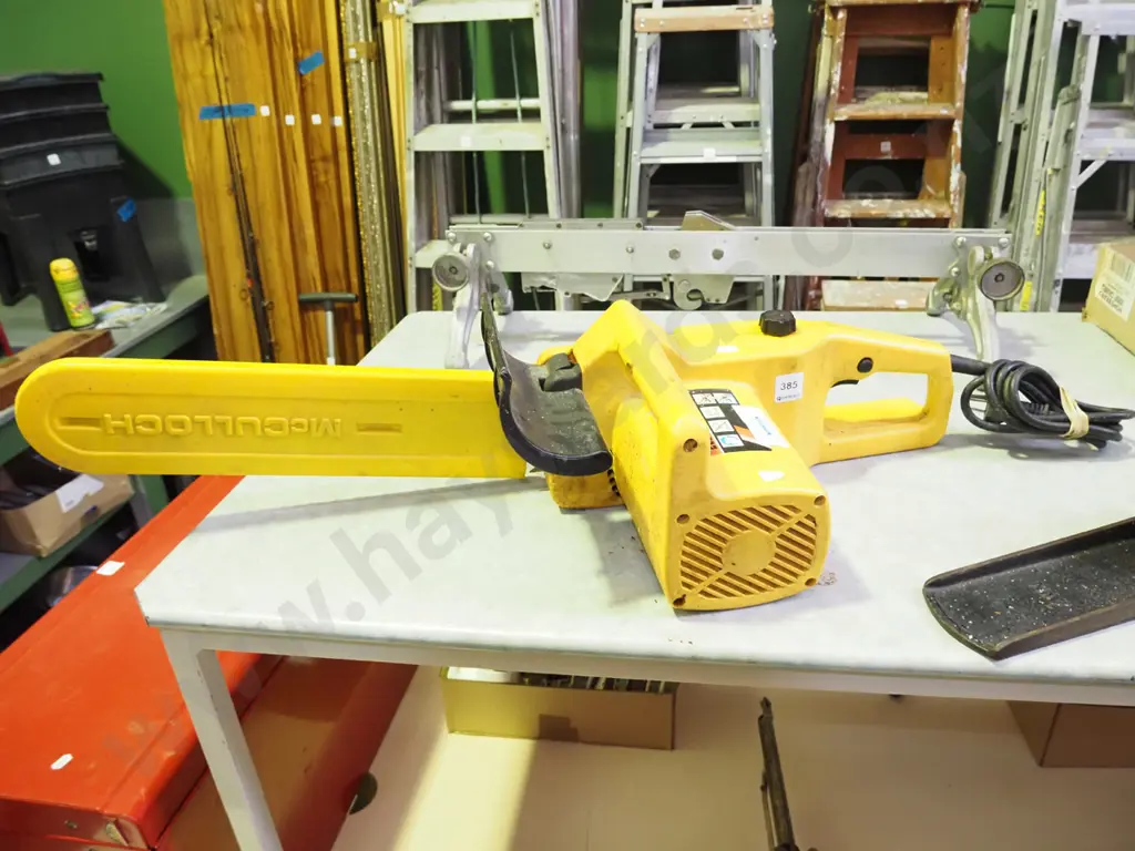 McCulloch electric chainsaw Image 1++
