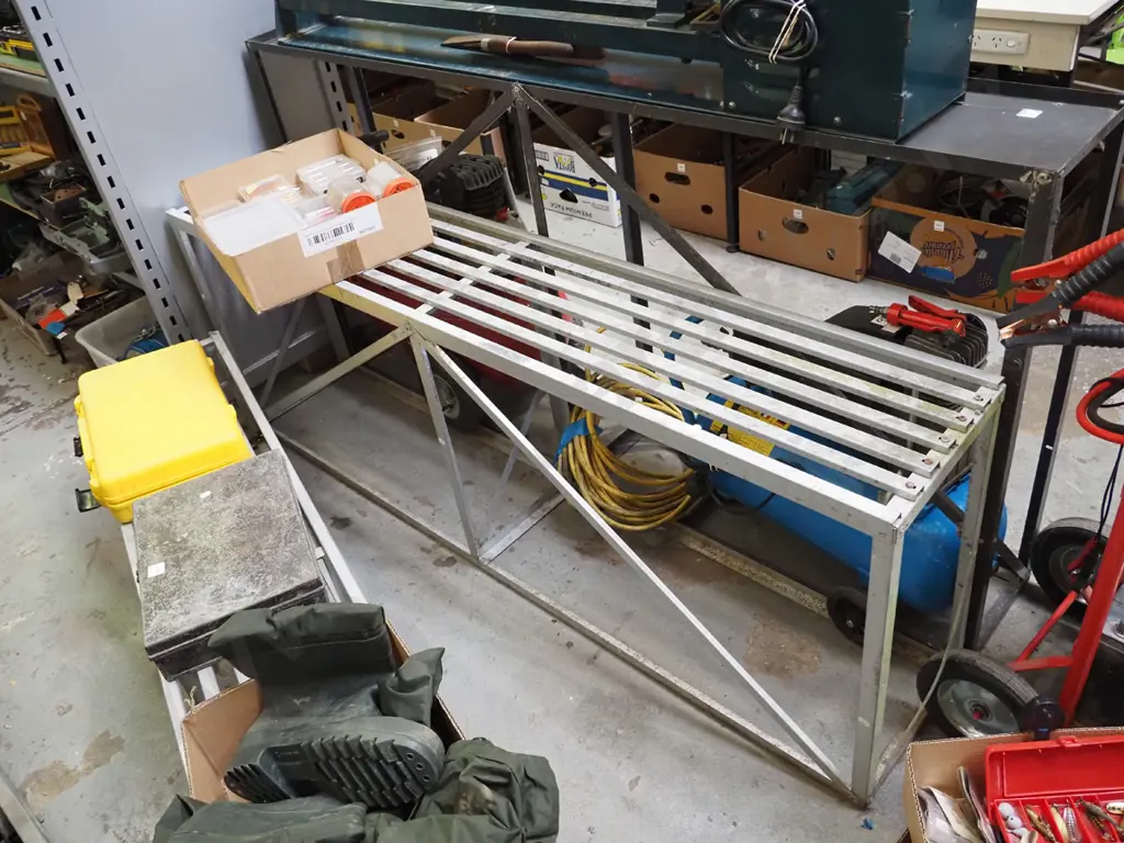 metal glasshouse plant stand Image 1++