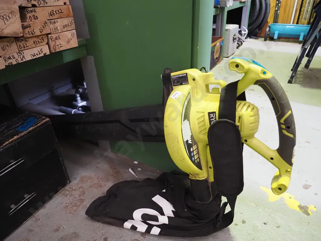 Ryobi corded leaf blower Image 1++