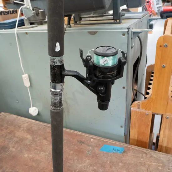 fishing rod and reel