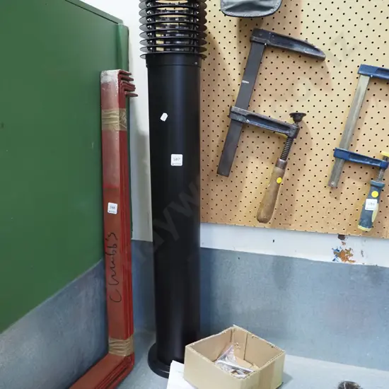 garden light/black bollard H-990