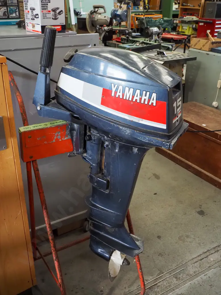Yamaha 15hp outboard motor -  As Is, No Rerturns Image 1++