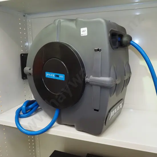 J Flex 20m retractable airhose reel