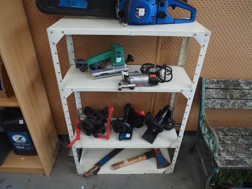 metal workshop shelving H-1080 W-740 D-290 Image 1++