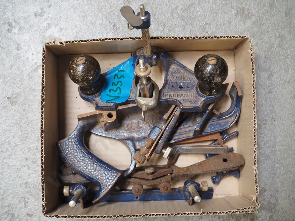 Stanley router plane, rabbet plane, spoke shave Image 1++