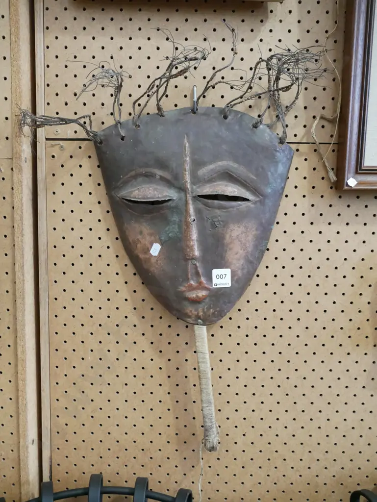 wall art - copper mask Image 1++