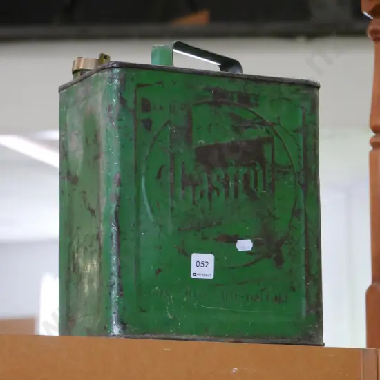 vintage Castrol oil tin