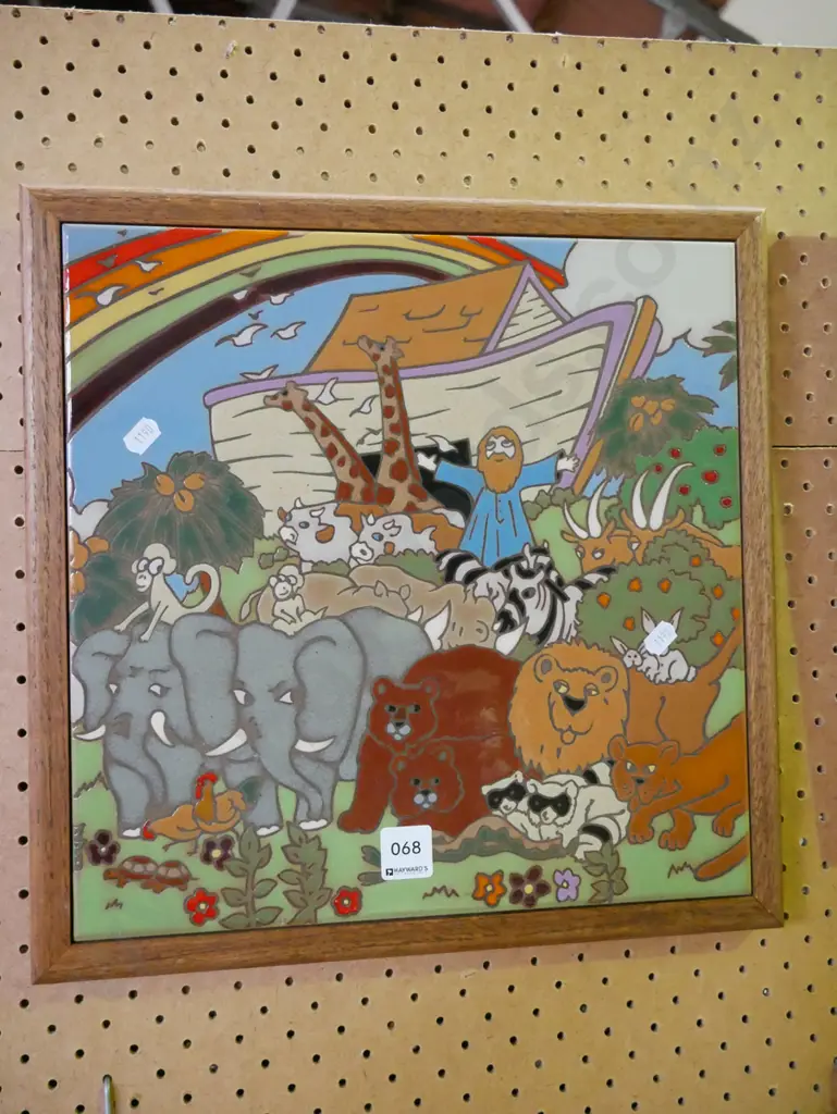 ceramic picture wall tile - Noah's Ark Image 1++
