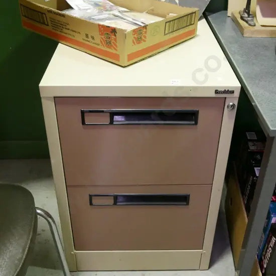 Precision 2 drawer filing cabinet