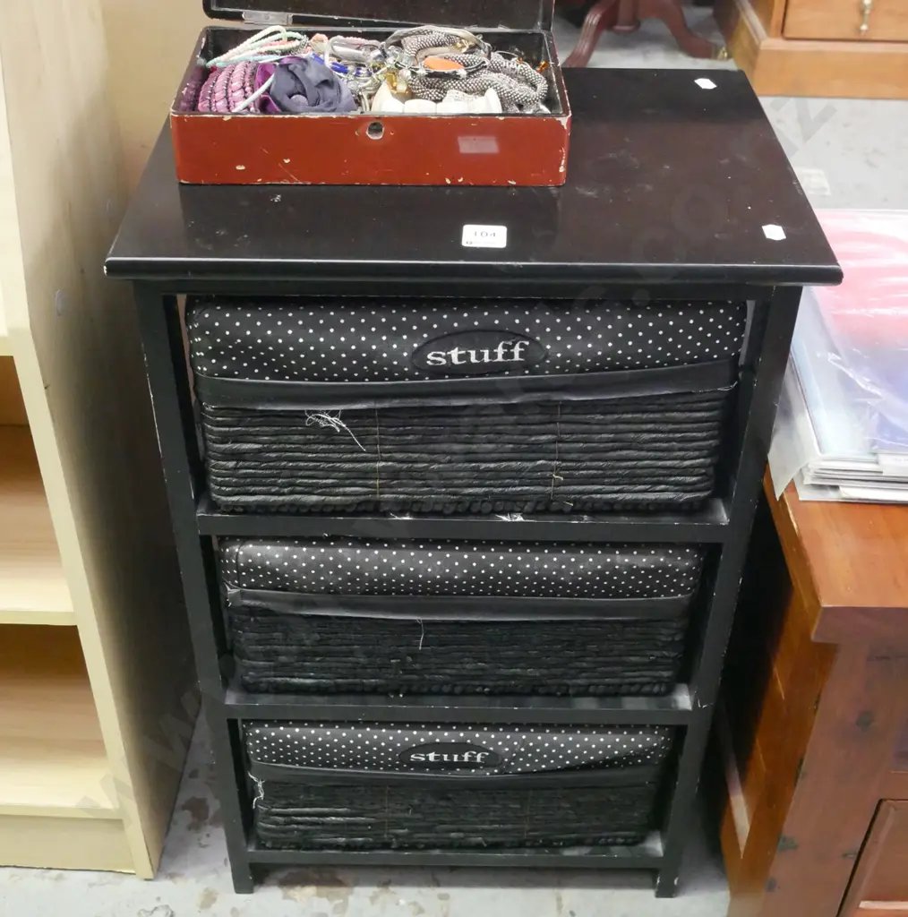 3x basket storage chest Image 1++