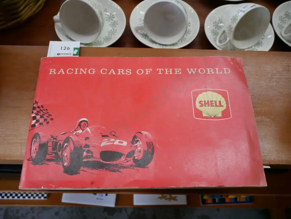 Shell Racing Cars of the World card collector book Image 1++