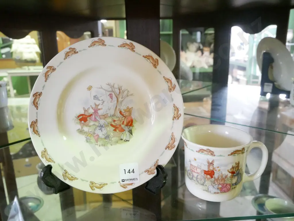 bunnykins plate and cup Image 1++