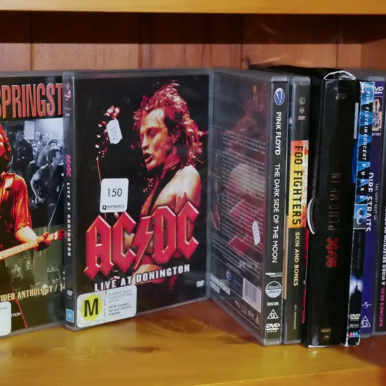 music DVDs
