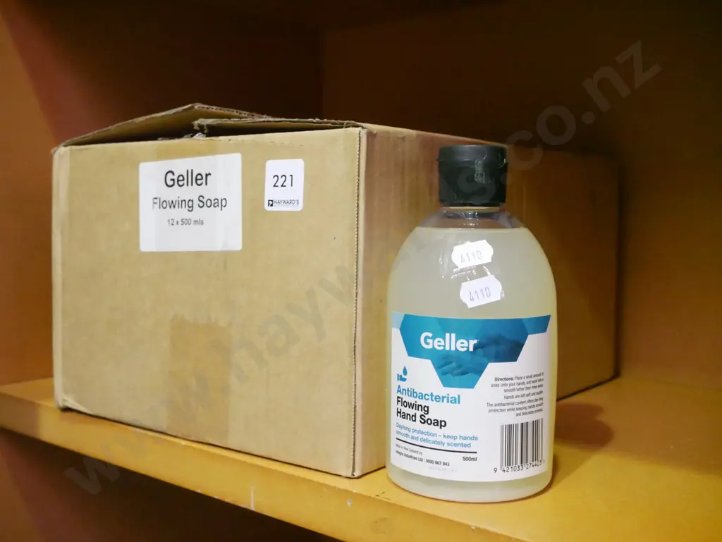 box; Geller antibacterial soap Image 1++