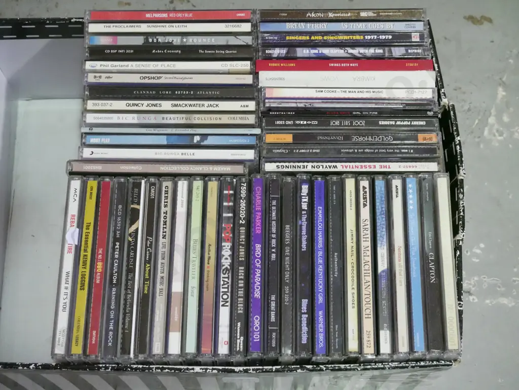 box of CDs Image 1++