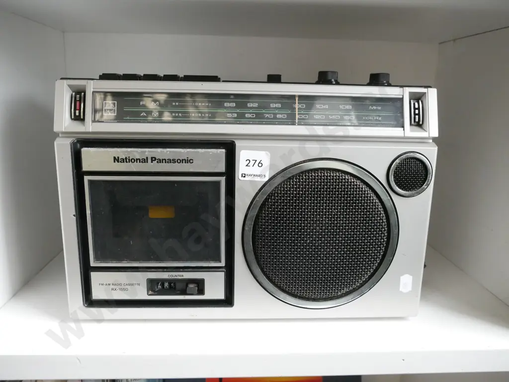 National Panasonic radio cassette player Image 1++