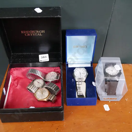 5x wristwatches