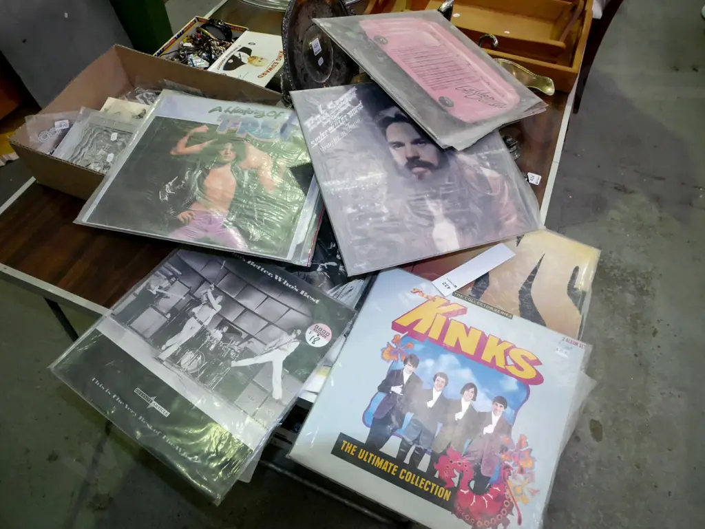 LPs; INXS, Cheap Thrills, The Kinks etc Image 1++
