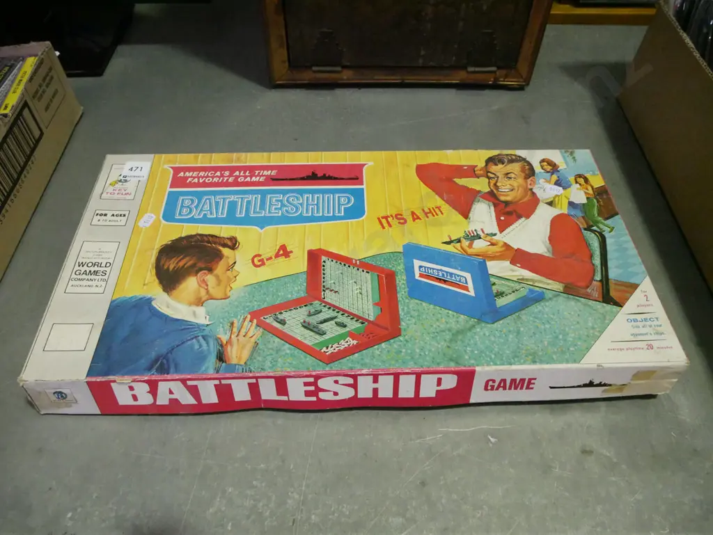 early version of Battleship game Image 1++