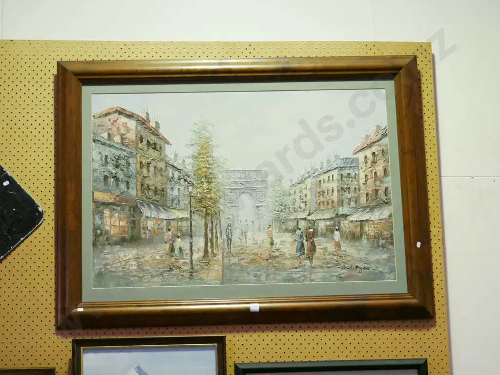 framed oil - Arc de Triomphe Image 1++