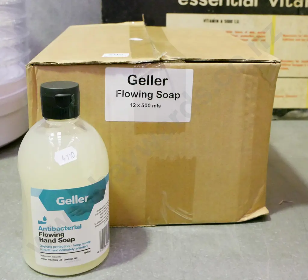 box; Geller antibacterial soap Image 1++
