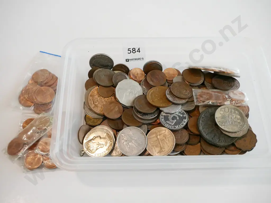 tray of coins Image 1++
