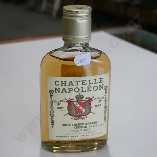 hip flask of Napoleon brandy