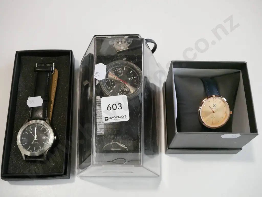 3x wristwatches Image 1++