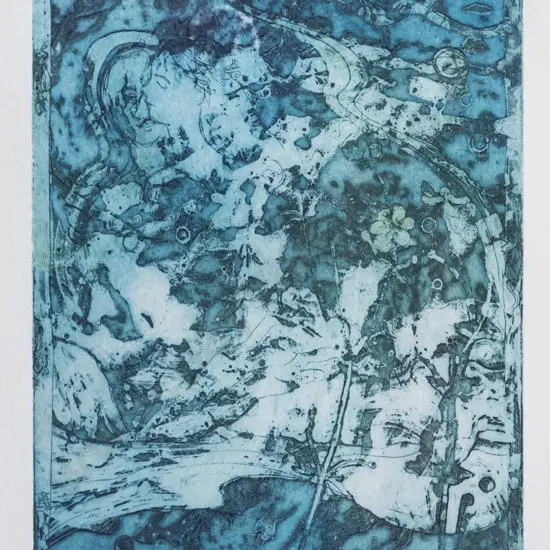 Hillary Thomson '89 - framed print AP V "First State" H-210 W-160