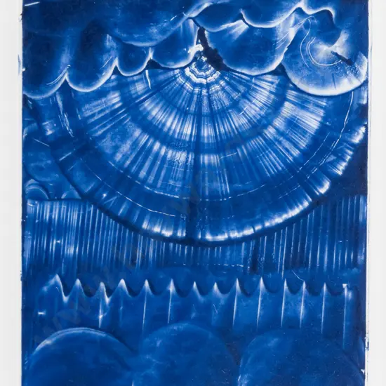 Arinori Ichihara 1998 - framed monoprint "Iron" H-260 W-180