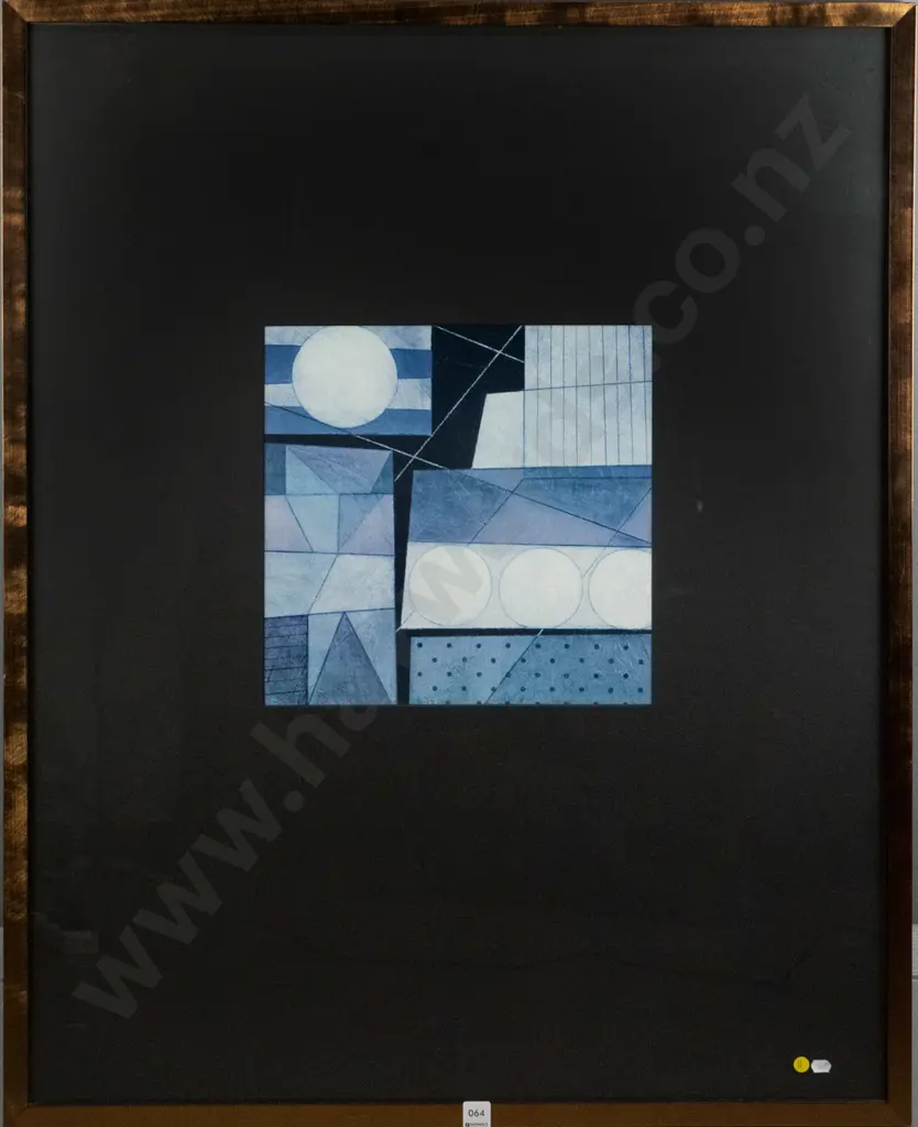 Moor - framed acrylic "Abstract Analysis" H-345 W-345 (Overall, including frame H-1030 W-830 Image 1++