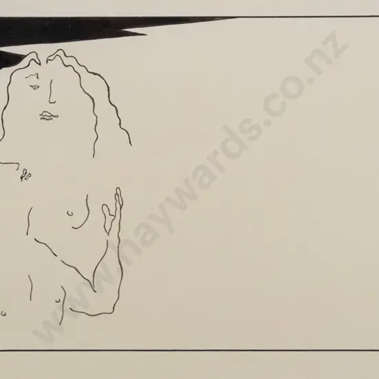 illegible signature 1/01 - framed ink  "appeal to Venus' H-200 W-390