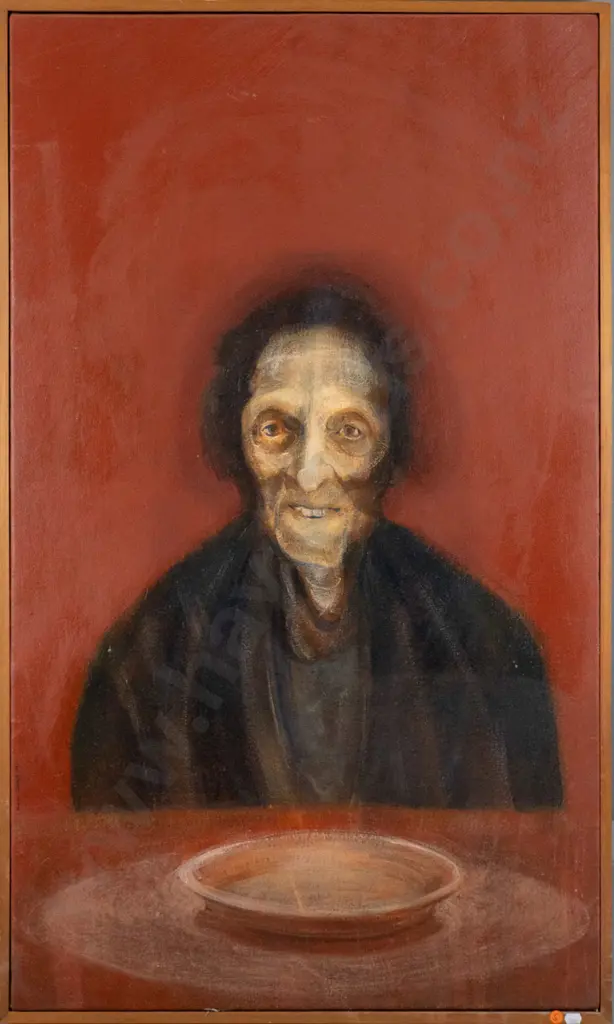 R Calvert  1993 - framed oil "Bonne Maman" H-1080 W-640 Image 1++