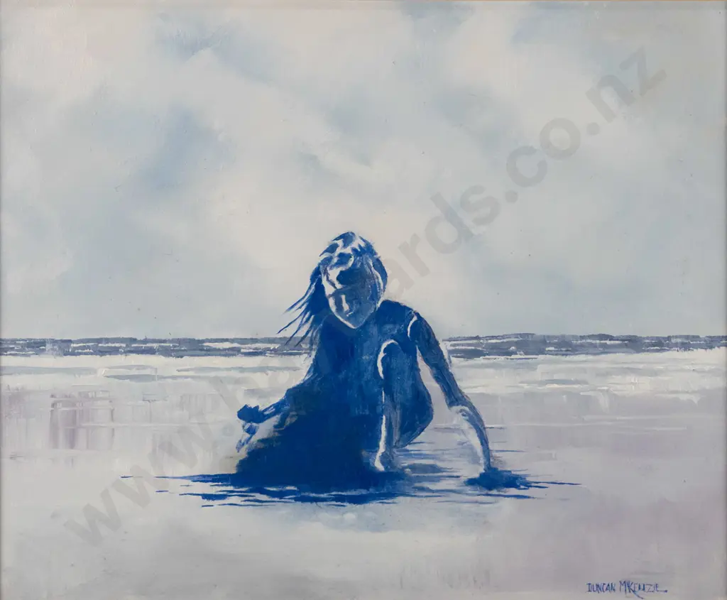 Duncan James McKenzie - framed oil "Castle For An Hour" H-235 W-285 Image 1++