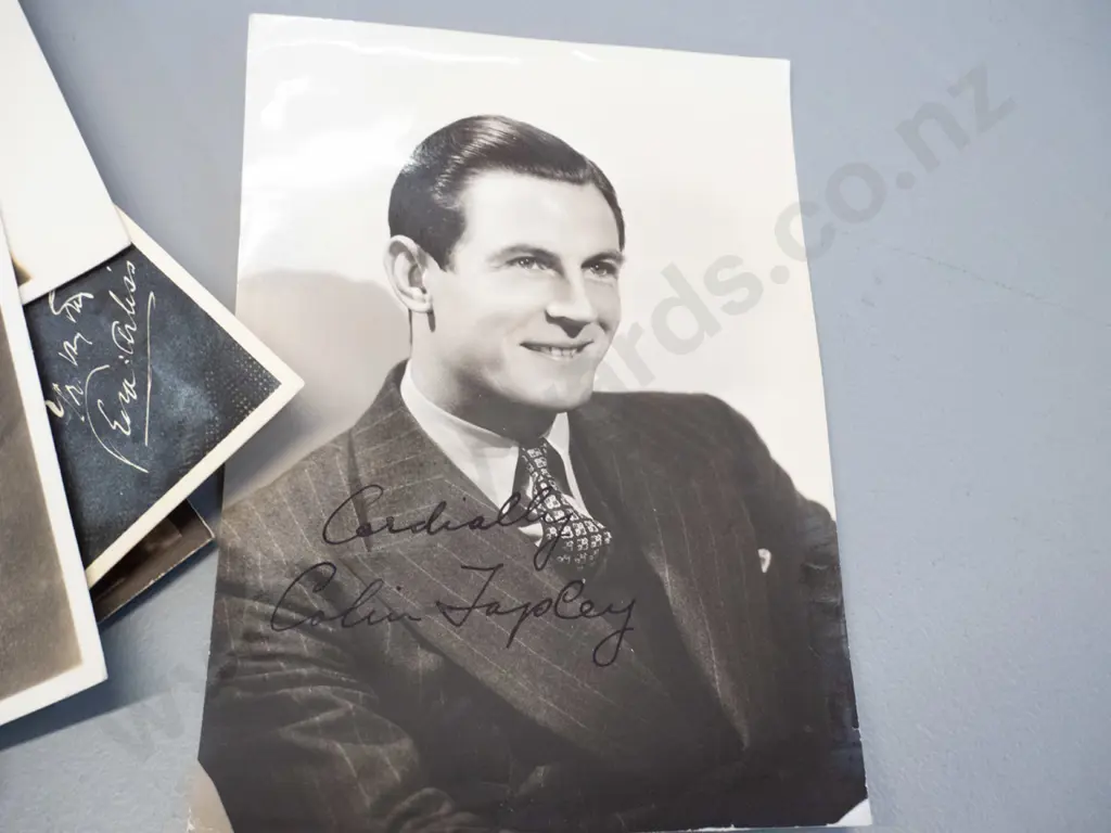 assorted vintage movie star fan / promo photos, most with printed signatures, some authentically signed, largest is H220 Image 1++