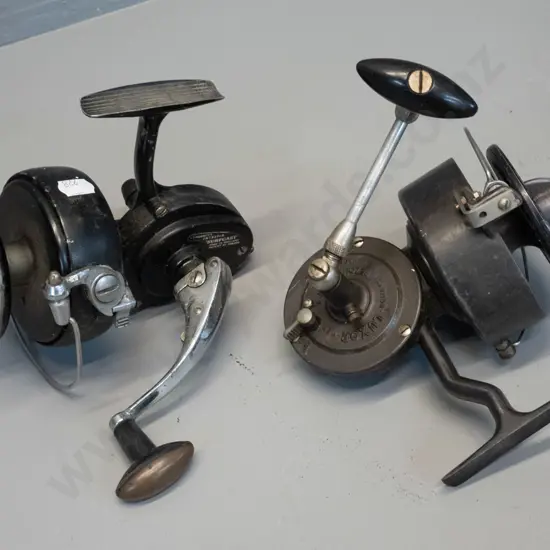 2 surfcasting fishing reels - Mitchell Luxor L-145 and Morritts Intrepid