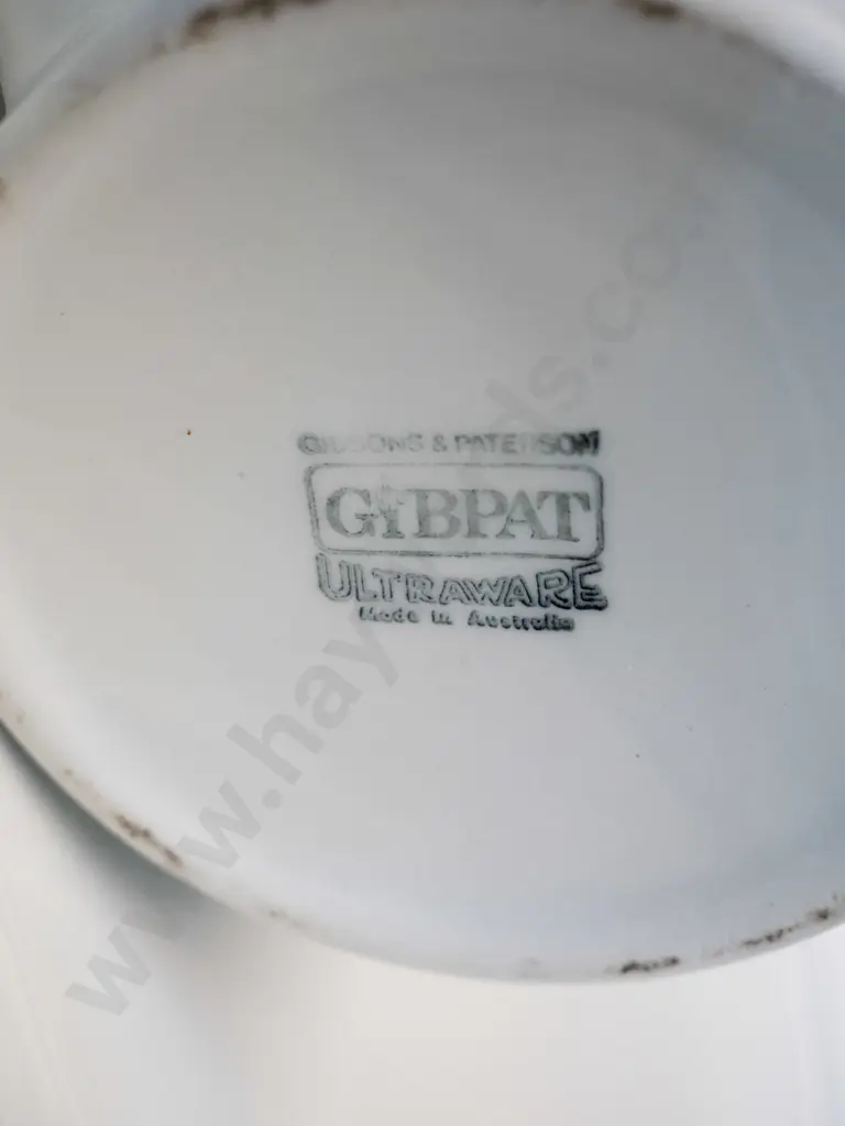 large quantity of stoneware dinnerware with Dunedin city coat of arms and motto - marked Gibpat Ultraware Australia. Image 1++