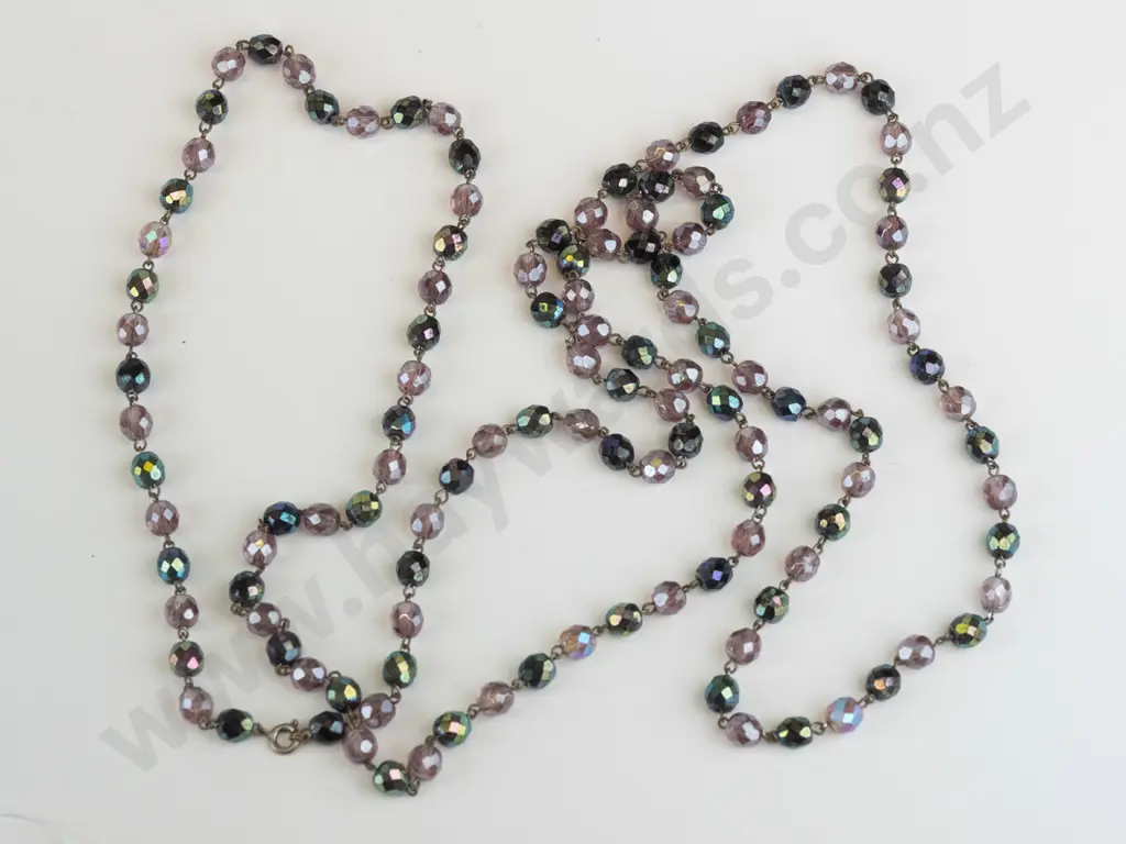 long crystal necklace Image 1++