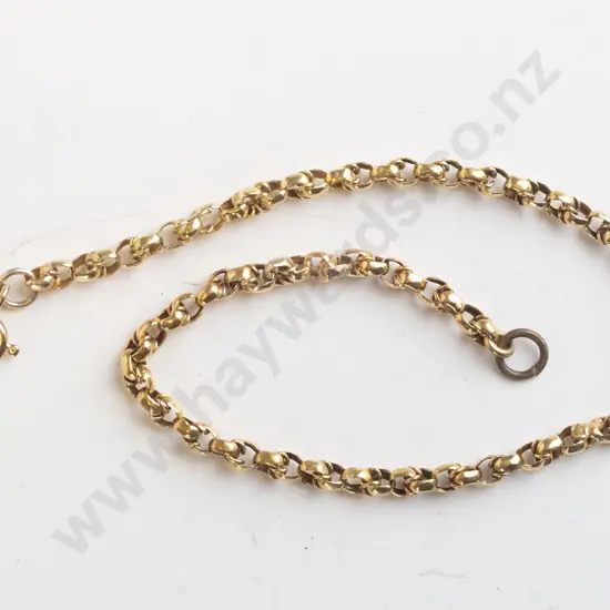 gold bracelet stamped 375