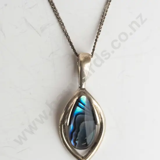 paua shell necklace no mark