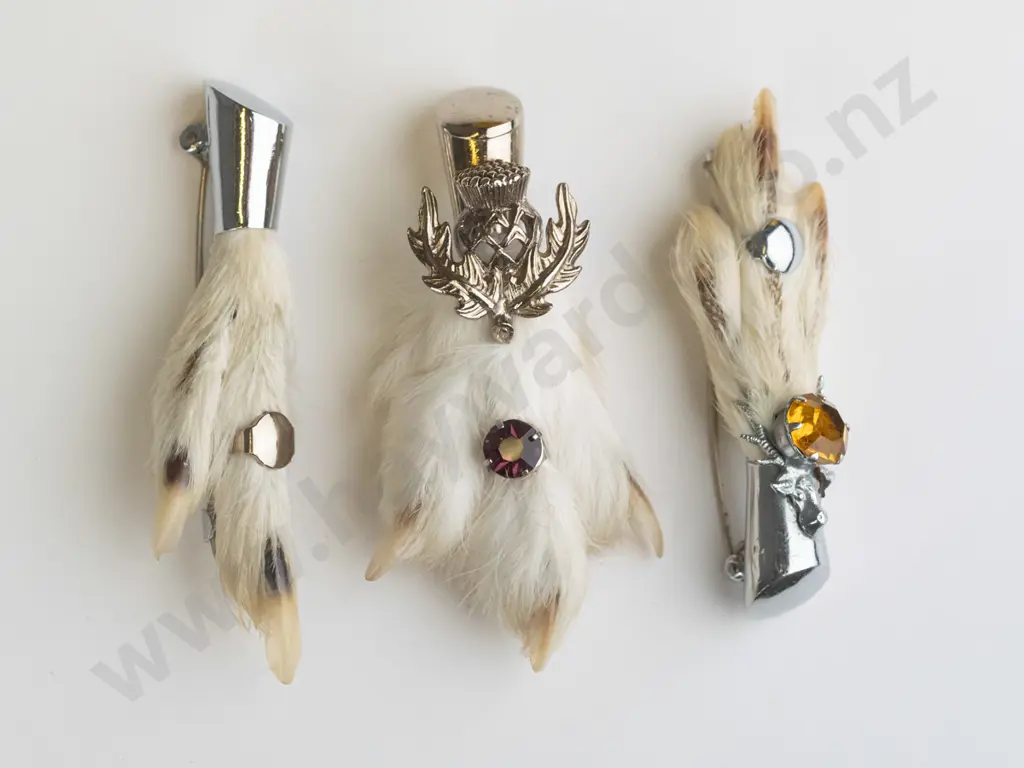 3 themed brooches Image 1++