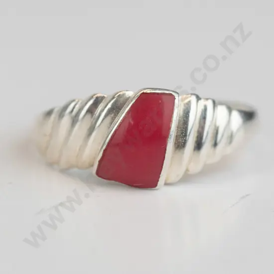 silver ring stamped 925