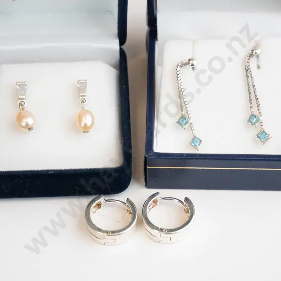 3 pairs asstd earrings