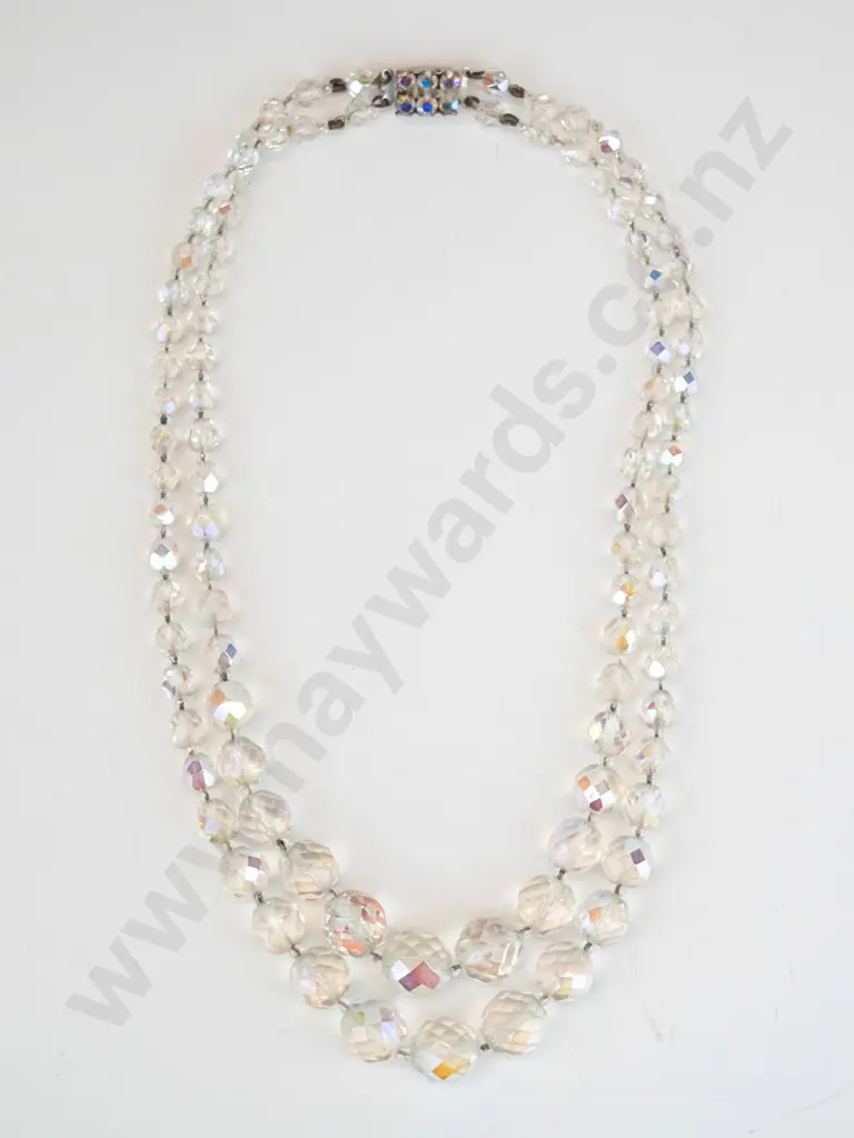 2 strand crystal necklace Image 1++